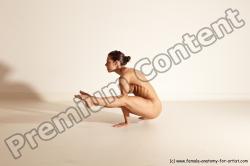 Modern Aerobic reference poses of Estera